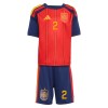 Camiseta Niño España Carvajal 2 Primera Mundial 2026
