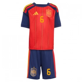 Camiseta Niño España Merino 6 Primera Mundial 2026