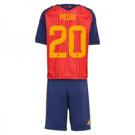 Camiseta Niño España Pedri 20 Primera Mundial 2026