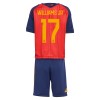 Camiseta Niño España Williams JR 17 Primera Mundial 2026 Camiseta Niño España Williams JR 17 Primera Mundial 2026