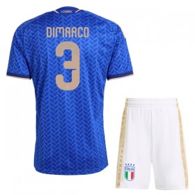 Camiseta Niño Italia Dimarco 3 Primera Mundial 2026