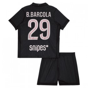Camiseta Niño Paris Saint Germain B. Barcola 29 Jordan Cuarta 2025-26