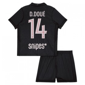 Camiseta Niño Paris Saint Germain D. Doue 14 Jordan Cuarta 2025-26