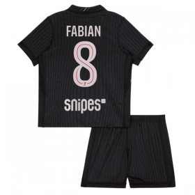 Camiseta Niño Paris Saint Germain Fabian 8 Jordan Cuarta 2025-26