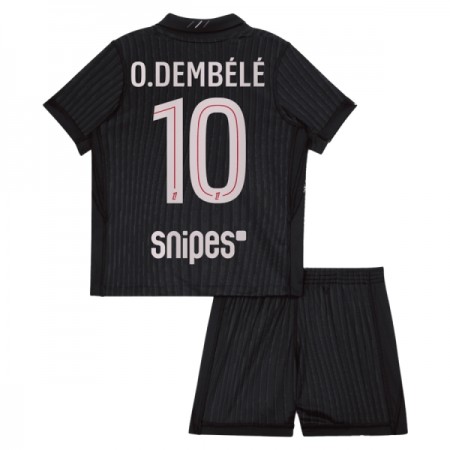Camiseta Niño Paris Saint Germain O. Dembele 10 Jordan Cuarta 2025-26