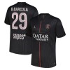 Camiseta Paris Saint Germain B. Barcola 29 Jordan Cuarta 2025-26 Camiseta Paris Saint Germain B. Barcola 29 Jordan Cuarta 2025-26