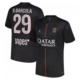 Camiseta Paris Saint Germain B. Barcola 29 Jordan Cuarta 2025-26