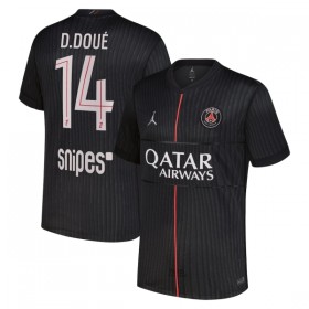 Camiseta Paris Saint Germain D. Doue 14 Jordan Cuarta 2025-26