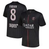 Camiseta Paris Saint Germain Fabian 8 Jordan Cuarta 2025-26