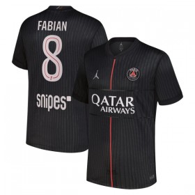 Camiseta Paris Saint Germain Fabian 8 Jordan Cuarta 2025-26