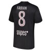 Camiseta Paris Saint Germain Fabian 8 Jordan Cuarta 2025-26