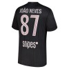 Camiseta Paris Saint Germain Joao Neves 87 Jordan Cuarta 2025-26