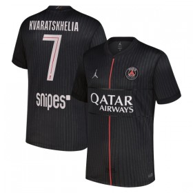Camiseta Paris Saint Germain Kvaratskhelia 7 Jordan Cuarta 2025-26