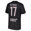 Camiseta Paris Saint Germain Vitinha 17 Jordan Cuarta 2025-26
