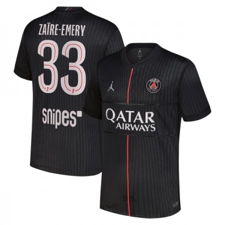 Camiseta Paris Saint Germain Zaire-Emery 33 Jordan Cuarta 2025-26