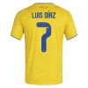 Camiseta Colombia Luis Diaz 7 Primera Mundial 2026