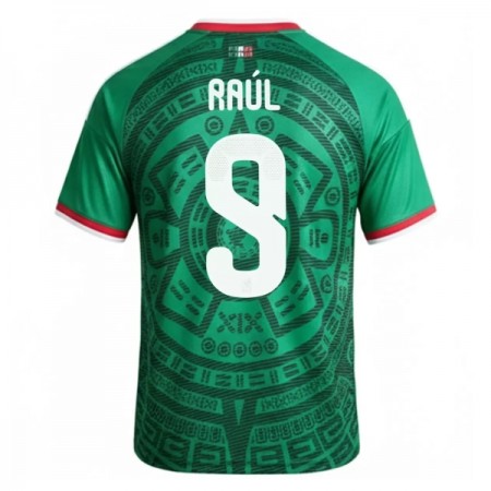 Camiseta México Raul 9 Primera Mundial 2026 Camiseta México Raul 9 Primera Mundial 2026