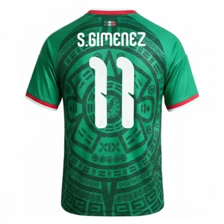 Camiseta México S.Gimenez 11 Primera Mundial 2026 Camiseta México S.Gimenez 11 Primera Mundial 2026