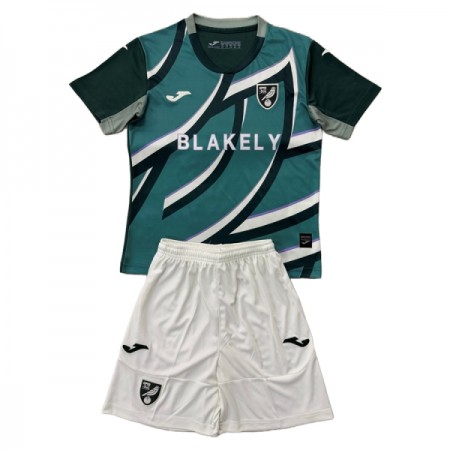 Camiseta Niño Norwich City Segunda 2025-26
