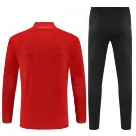 AC Milan 2025-26 Sudadera De Entrenamiento Quarter-Zip Roja