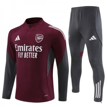Arsenal 2025-26 Sudadera De Entrenamiento Quarter-Zip Roja Arsenal 2025-26 Sudadera De Entrenamiento Quarter-Zip Roja