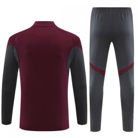 Arsenal 2025-26 Sudadera De Entrenamiento Quarter-Zip Roja