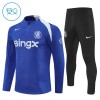 Chelsea 2025-26 Niño Sudadera De Entrenamiento Quarter-Zip Azul