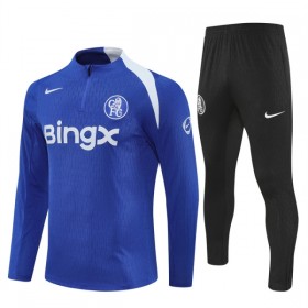 Chelsea 2025-26 Sudadera De Entrenamiento Quarter-Zip Azul