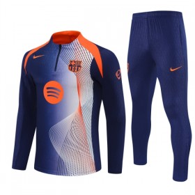 FC Barcelona 2025-26 Sudadera De Entrenamiento Quarter-Zip Azul