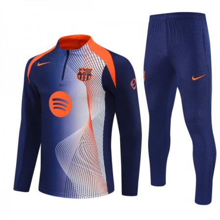 FC Barcelona 2025-26 Sudadera De Entrenamiento Quarter-Zip Azul FC Barcelona 2025-26 Sudadera De Entrenamiento Quarter-Zip Azul