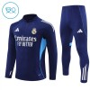 Real Madrid 2025-26 Niño Sudadera De Entrenamiento Quarter-Zip Navy Real Madrid 2025-26 Niño Sudadera De Entrenamiento Quarter-Zip Navy