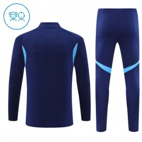 Real Madrid 2025-26 Niño Sudadera De Entrenamiento Quarter-Zip Navy