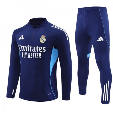 Real Madrid 2025-26 Sudadera De Entrenamiento Quarter-Zip Navy Real Madrid 2025-26 Sudadera De Entrenamiento Quarter-Zip Navy