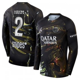 Camiseta Paris Saint Germain Hakimi 2 Night Edition 2025-26 L/S