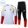 Alemania 2026-27 Niño Sudadera De Entrenamiento Quarter-Zip Blanca Alemania 2026-27 Niño Sudadera De Entrenamiento Quarter-Zip Blanca