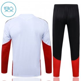 Alemania 2026-27 Niño Sudadera De Entrenamiento Quarter-Zip Blanca