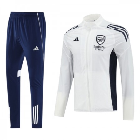 Arsenal 2025-26 Chaqueta De Entrenamiento Trajes Blanca Arsenal 2025-26 Chaqueta De Entrenamiento Trajes Blanca
