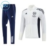 Arsenal 2025-26 Niño Chaqueta De Entrenamiento Trajes Blanca Arsenal 2025-26 Niño Chaqueta De Entrenamiento Trajes Blanca