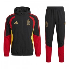 Bélgica 2026-27 Chaqueta De Entrenamiento Con Capucha Negra