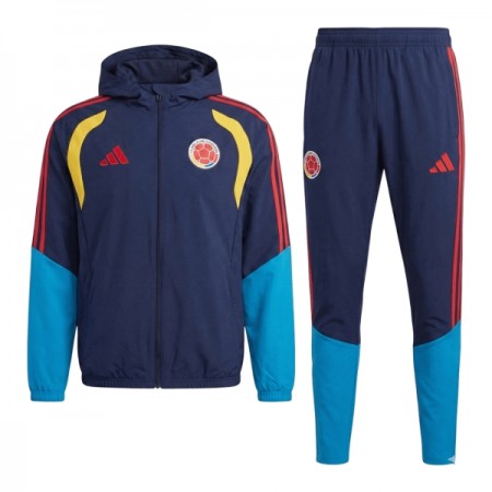Colombia 2026-27 Chaqueta De Entrenamiento Con Capucha Navy Colombia 2026-27 Chaqueta De Entrenamiento Con Capucha Navy
