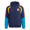 Colombia 2026-27 Chaqueta De Entrenamiento Con Capucha Navy