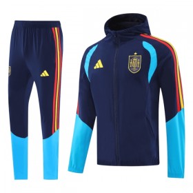 España 2026-27 Chaqueta De Entrenamiento Con Capucha Navy