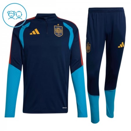 España 2026-27 Niño Sudadera De Entrenamiento Quarter-Zip Navy España 2026-27 Niño Sudadera De Entrenamiento Quarter-Zip Navy