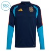 España 2026-27 Niño Sudadera De Entrenamiento Quarter-Zip Navy
