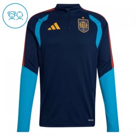 España 2026-27 Niño Sudadera De Entrenamiento Quarter-Zip Navy