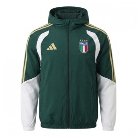 Italia 2026-27 Chaqueta De Entrenamiento Con Capucha Verde