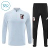 Japón 2026 Niño Sudadera De Entrenamiento Quarter-Zip Blanca Japón 2026 Niño Sudadera De Entrenamiento Quarter-Zip Blanca