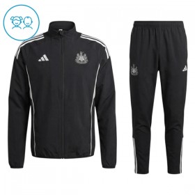 Newcastle United 2025-26 Niño Chaqueta De Entrenamiento Trajes Negra