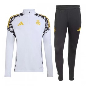 Real Madrid 2026-27 Sudadera De Entrenamiento Quarter-Zip Blanca