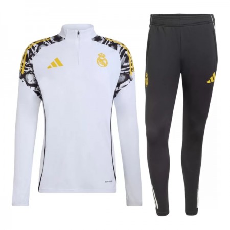 Real Madrid 2026-27 Sudadera De Entrenamiento Quarter-Zip Blanca Real Madrid 2026-27 Sudadera De Entrenamiento Quarter-Zip Blanca